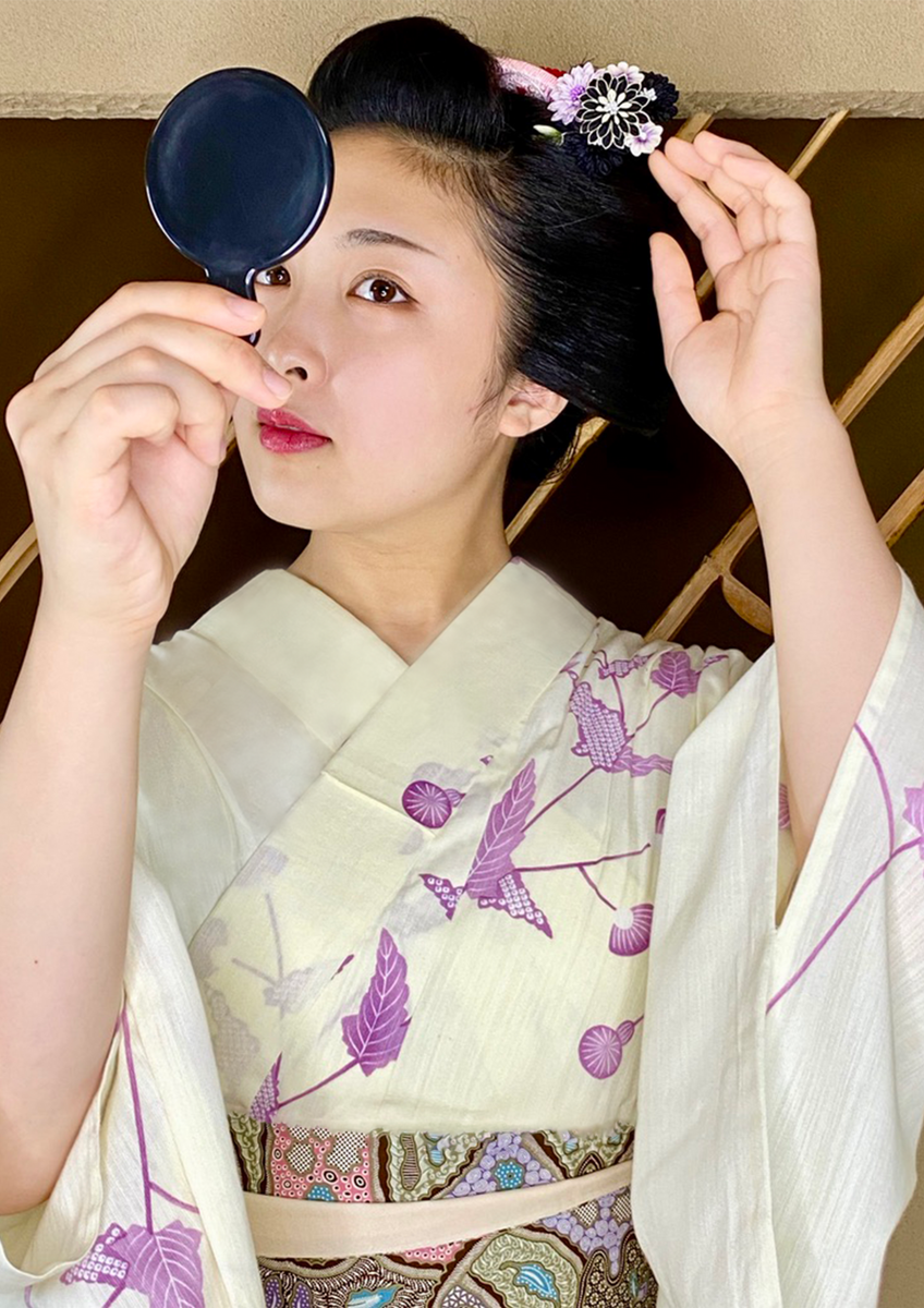 ◆古典高級しじら織り夏着物&浴衣◆新品未使用◆檸檬色レモンイエロー◆ 新品 WAYU-RAKU 和遊楽しじら織 綿麻浴衣レモンイエロー蘇我色