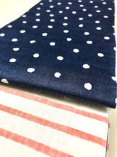 画像をギャラリービューアに読み込む, 半幅帯 おちびどっとちゃん/赤白ストライプ