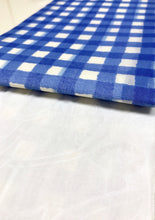 画像をギャラリービューアに読み込む, 半幅帯 よろけギンガムチェック/綿白地