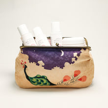 画像をギャラリービューアに読み込む, ろうけつ染めがま口ポーチ