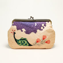 画像をギャラリービューアに読み込む, ろうけつ染めがま口ポーチ