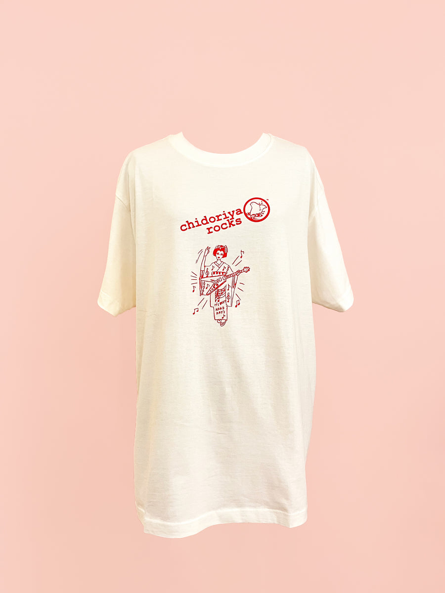 chidoriya Rocks オーガニックコットンTシャツ