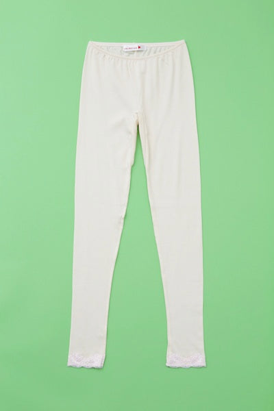 オーガニックコットン　９分丈レギンス