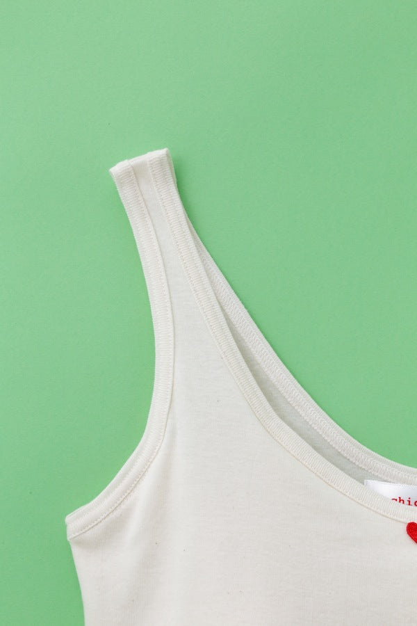 オーガニックコットン　タンクトップ