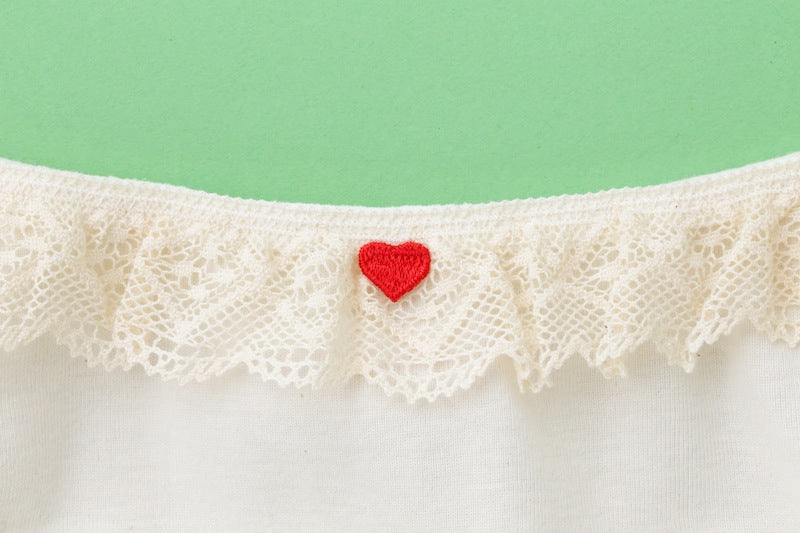 オーガニックコットン　ガールズLOVEショーツ