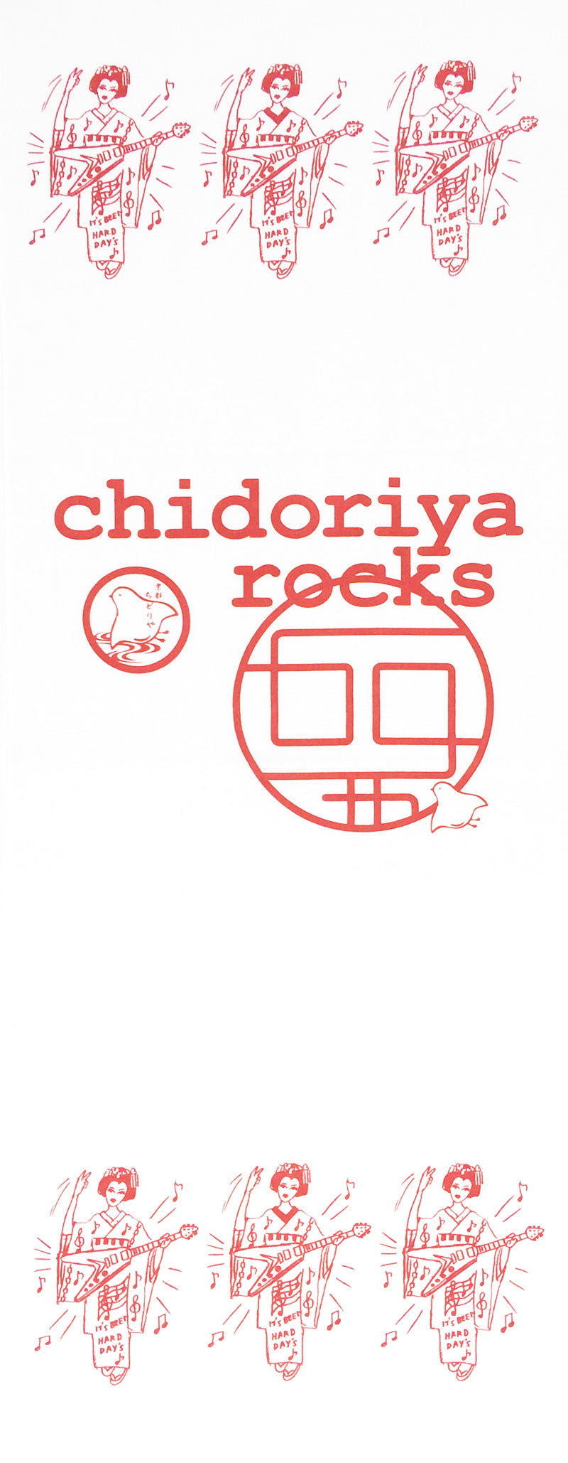 chidoriya Rocks オリジナル手ぬぐい　